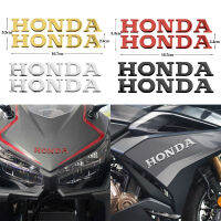 สติกเกอร์หมวกกันน็อค1ชุด/2ชิ้นสติกเกอร์ติดแผ่นสะท้อนแสง Honda Soft วัสดุตกแต่งกันน้ำ