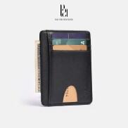 Ví Da Mini Đựng Thẻ Nam Nữ B21 Shoemaker Cầm Tay Dáng Đứng