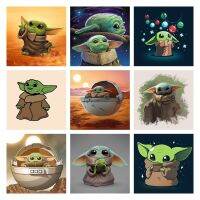 （Jinxiu cross-stitch） DisneyCute YodaPainting Full Square/round Kiteart Mosaic Home Decoration
