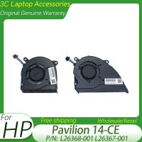 New Laptop CPU Cooling Fan For HP Pavilion 14-CE Series Integrated/Discrete Versions L26368-001 L26367-001