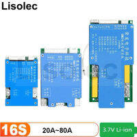 60S BMS with Voltage Balance 16S 18650 21700 Lipo Lithium Charge Discharge Protection Board Equalizer for E-Bike