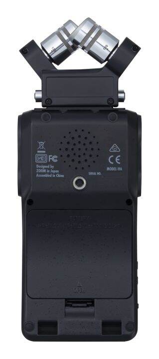 เครื่องอัดเสียง-zoom-h6-black-handy-recorder-six-track-portable-recorder-ประกันศูนย์-1-ปี