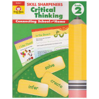 Evan moor skill sharpeners critical thinking grade 2 skill pencil sharpener exercise book for grade 2 of California teaching assistant critical thinking primary school imported in English