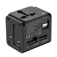 Universal Travel Adapter Worldwide Adapter Plug for International Travel Portable Multifunctional 100V-250V Power Adapter for Hotel Hostel Home ordinary