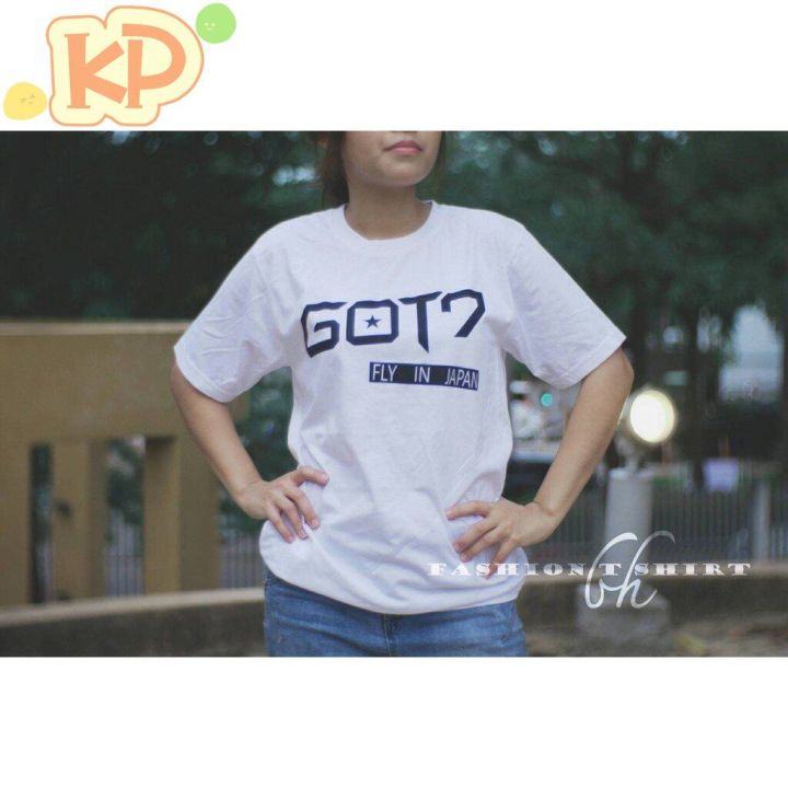 kp-เสื้อยืด-สกรีน-got7-สีขาว-พร้อมส่งเสื้อยืด-เสื้อเบลาส์