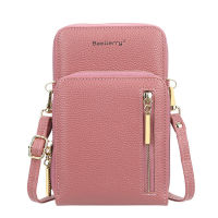 New Womens Shoulder Bags PU Leather Mini Phone Bag Ladies Large Capacity Multi-layer Messenger Bag Crossbody Bags for Women