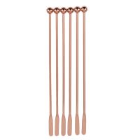 Stainless Steel Coffee Beverage Stirrers Stir Cocktail Drink Swizzle Stick,Coffee Stir Stick Set Of 6