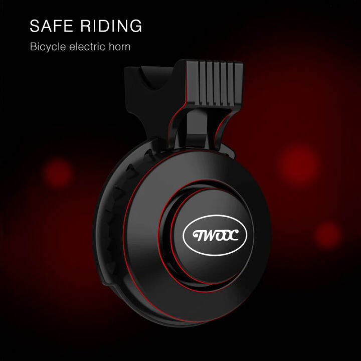 TWOOC T002s Bicycle Electric Bell USB Charge Outdoor Cycling