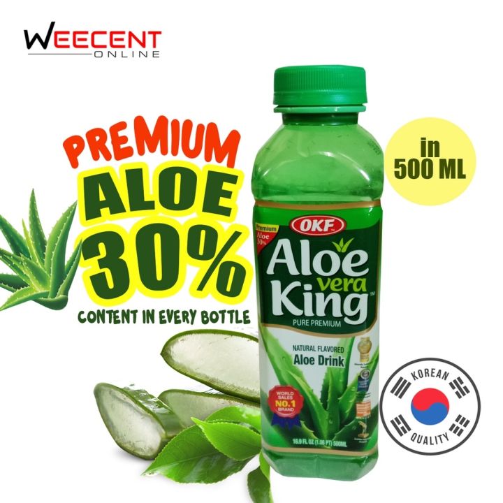 Okf Aloe Vera King Original 500ml Lazada Ph 9992