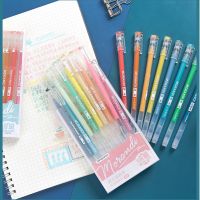 FGJOEFHD อุปกรณ์การเรียนปากกาของขวัญโรงเรียน Morandi สีทั้งหลอดกลางอุปกรณ์ศิลปะปากกา Morandi ชุดปากกามาร์กเกอร์วินเทจหลายสีเจลปากกาหมึกปากกา