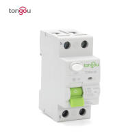 AC 2P 16A 10mA 30mA 6KA RCCB RCD 110V 230V Residual Current Circuit Breaker Differential Breaker Safety Switch TORD4-63