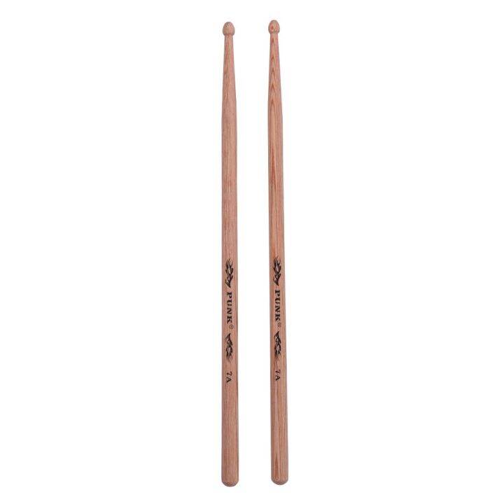 worth-buy-หนึ่งคู่ของ7a-ไม้กลองกลองไม้-hickory-ไม้กลองชุดอุปกรณ์เสริม