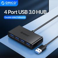 ORICO USB HUB 4 Port USB3.0 Hub Splitter With 5V Micro USB Power Port 30 100cm cable Multiple for Computer Laptop PC Accessories USB Hubs