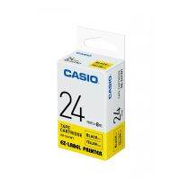 Casio Calculator เทปสติ๊กเกอร์   คาสิโอ รุ่น  XR-24YW1 แบบสีเหลือง