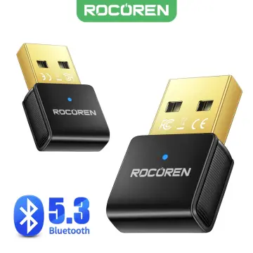UGREEN USB Bluetooth 5.3 5.0 Adapter Receiver Transmitter EDR Dongle for PC  Wireless Transfer for Bluetooth Speakers Mouse
