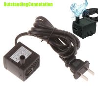 Outstandingconnotation AC 220V 3W US Plug Submersible Water Pump Aquarium Fountain Air Fish Pond Tank