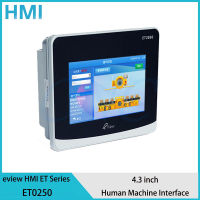 ET2050 4.3นิ้ว Kinco ใหม่หน้าจอสัมผัส HMI การกำหนดค่า HMI พอร์ตอนุกรมหน้าจอสี LCD