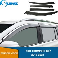 Weathershileds สำหรับ Trumpchi GAC GS7 2017 2018 2019 2020 2021หน้าต่างรถยนต์กระจกกะบังฝนลมกันแดด