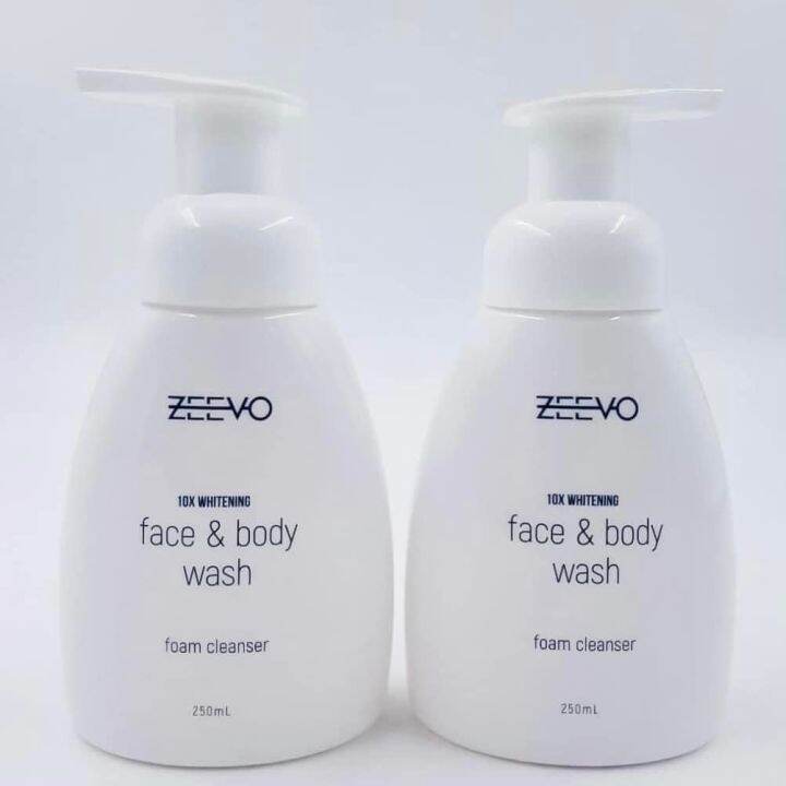 ZEEVO FACE AND BODY WASH FOAM CLEANSER Lazada PH