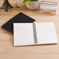 น่ารักขนาดเล็ก Sketchbook โน้ตบุ๊คสำหรับวาดภาพวาด Graffiti นุ่มกระดาษสีดำ Sketch Diary Book MeMO Pad สำนักงานโรงเรียน-ttlg4809