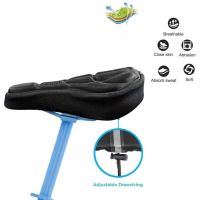 【LZ】✻✔☜  Soft 3D acolchoado bicicleta sela Seat Cover esponja espuma almofada selas confortáveis acessórios MTB ciclismo Mat