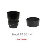 สินค้าขายดี!!! ฮูดใส่ Canon EF  50 1.4 (ES-71ii) ทรงกลม 58mm ##กล้อง อุปกรณ์เสริม เลนส์ ฮูด