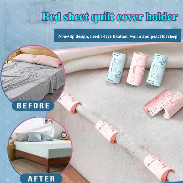 Bungee New Bed Sheet Fastener Clips For Securely Holding Corners Of ...