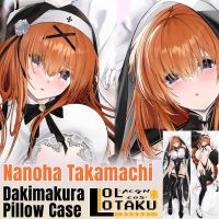 Nanoha Takamachi Dakimakura Magic Girl โคลงสั้น ๆ Nanoha กอดทั้งตัวเซ็กซี่ปลอกหมอนปลอกหมอนหมอนอิง