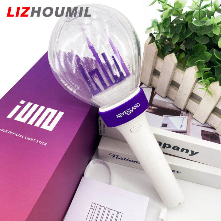 lizhoumil-แท่งไฟไฟปราสาทลายทางแฟนๆแท่งไฟเชียร์ไอดอลของเล่นหลอกไฟฟลูออเรสเซนต์คอนเสิร์ต