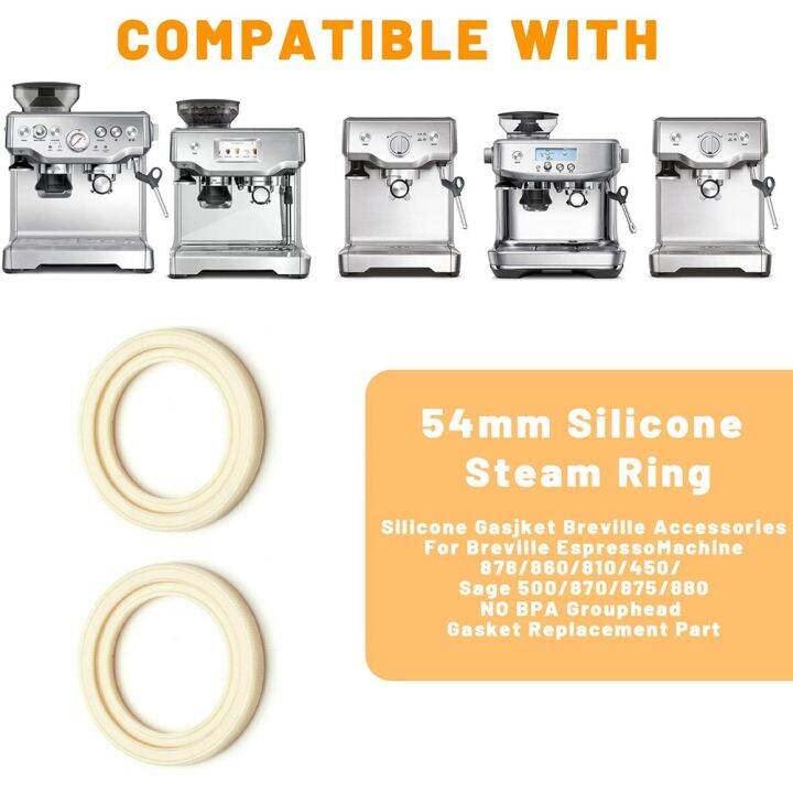 【Hot】Silicone Brew Head Seal Gasket 54mm O Ring For BES 870/878/880/860