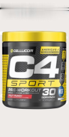 Cellucor, C4 Sport for Pre-Workout Fruit Punch 9.5 oz. (270g)