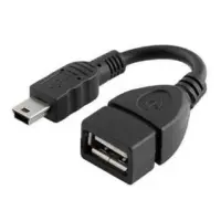 ??HOT!!ลดราคา?? . 14m Mini USB B Male to USB 2.0 A Female Host OTG Adapter Extension Cable ##ที่ชาร์จ แท็บเล็ต ไร้สาย เสียง หูฟัง เคส Airpodss ลำโพง Wireless Bluetooth โทรศัพท์ USB ปลั๊ก เมาท์ HDMI สายคอมพิวเตอร์