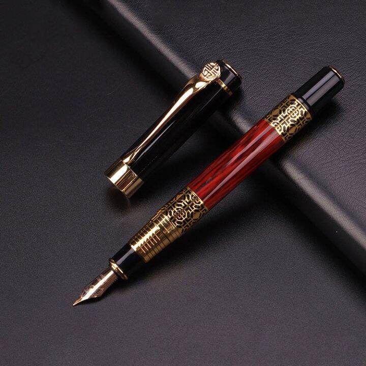 Retro Fountain Pen Fine Nib Vintage Calligraphy Pen Gift Pen for
