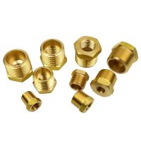 [HOT] Brass Plumbing Pipe Fitting Reducing Bushing 1/8 1/4 3/8 1/2 3/4 BSPP BSPT NPT Adapter