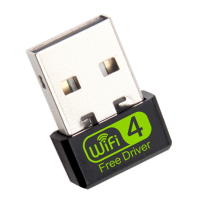 อะแดปเตอร์ WiFi USB ขนาดเล็ก150Mbps,อะแดปเตอร์การ์ดเครือข่ายคอมพิวเตอร์ไร้สายสำหรับคอมพิวเตอร์ตั้งโต๊ะเสาอากาศ Wi-Fi สำหรับ Windows 10 8 7 MAC OS