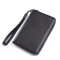 FAMAN Passport Ticket Holder Passport Book Leather Card Case Wallet