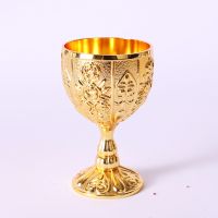 【CW】 30ML Wine Glasses Beverage Goblet Cocktail Cup Gold European Bar