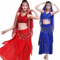 hot【DT】 4pcs/Set Costumes Costume for Bellydance Belly Set Skirt