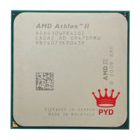 ZZOOI Used AMD Athlon II X4 630 2.8GHz Quad-Core CPU Processor ADX630WFK42GI Socket AM3 938pin