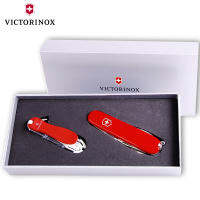 Victorinox ปัตตาเลี่ยนชุดของขวัญเล็บแบบหมุนได้กองทัพสวิสหลายช่องเครื่องมือสักช่อง1.3603 + BOCA-3020F