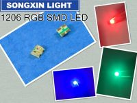 【☸2023 New☸】 Vzhengsha 50ชิ้น1206 3227 Rgb ไฟ Common Anode ลูกปัด Smd ไฟ Led สามสีแดงเขียวน้ำเงินสว่างพิเศษโคมไฟไดโอดเปล่งแสงชิปหลอดไฟแอลอีดี Smt