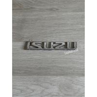 โลโก้ ISUZU D-MAX สีเงิน ขนาด14.5x2.5cm.