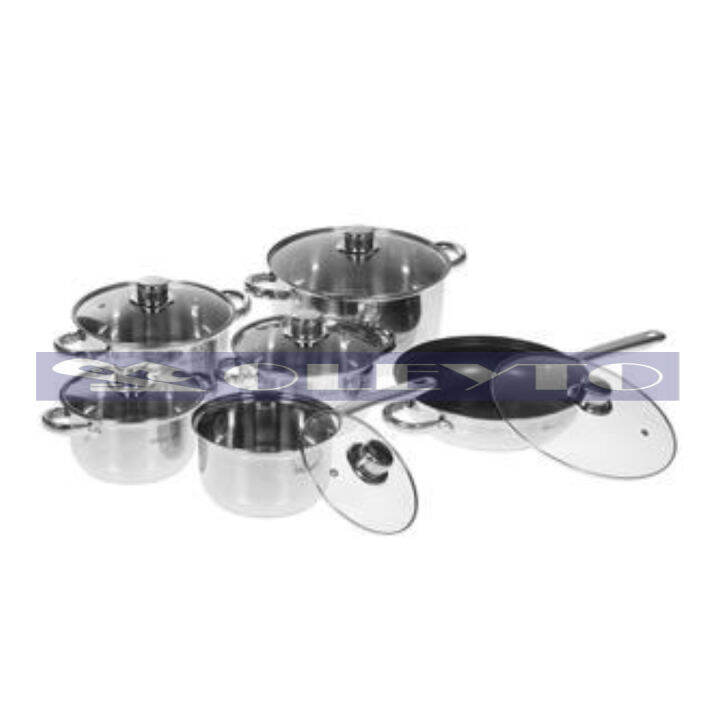 Original Zepter 12pc German Brand Stainless Steel Cookware Set