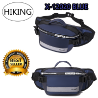 HIKING ผ้า Oxford กระเป๋าคาดเอว กระเป๋าสะพายข้าง 6สี กระเป๋าสะพายพาดลำตัว X-12020