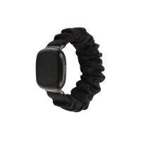 【Deal】 Scrunchies สายยางยืดสำหรับ F Itbit-Versa 3วงนุ่มสายรุ้งเสือดาวสายนาฬิกาข้อมือสายรัดข้อมือเปลี่ยนสำหรับ F Itbit-Sense Bracele