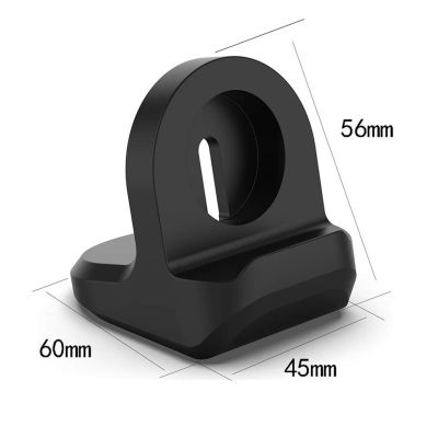 ”【；【-= Silica Base For  Watch Holder Hand Free Cable Hole Charging Support Bracket For Iwatch Watch Dock Stand Holder