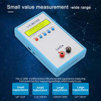 LC-200A มือถือดิจิตอลจอแอลซีดีความจุเหนี่ยวนำเมตร LC วัดเมตร1pF-100mF 1uH-100H