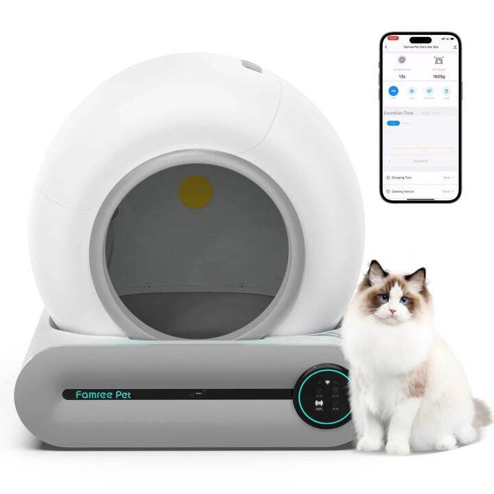Smart SelfCleaning Cat Litter Box Automatic Cat Litter Cleaning Robot