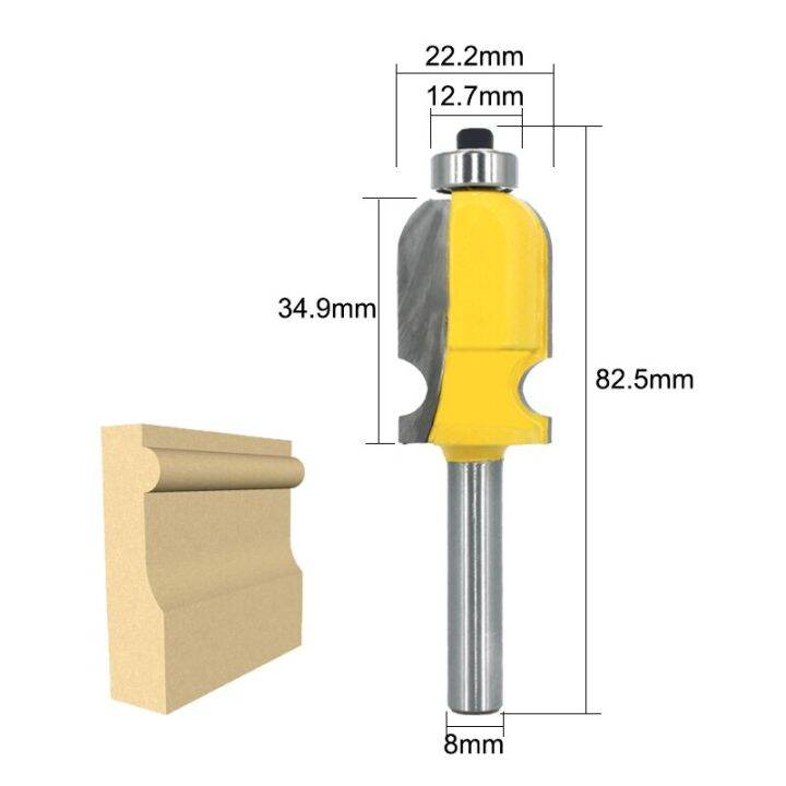 lavie-1pc-8mm-shank-แม่พิมพ์สถาปัตกรรมศาสตร์สายแท่นจัดวางดอกสว่านงานไม้มิลลิ่งคัทเตอร์ใช้กับไม้-bit-face-mill-ไม้02080