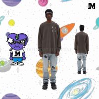 MEDM Long-Sleeve Embroidered Streetwear Unisex Logo Tee (Hot Selling)